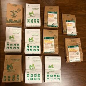 1 Year Supply Compostable Kitchen Bags